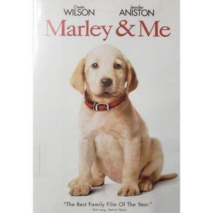 MARLEY & ME 2008 Family Dog Movie DVD Widescreen Owen Wilson & Jennifer Aniston